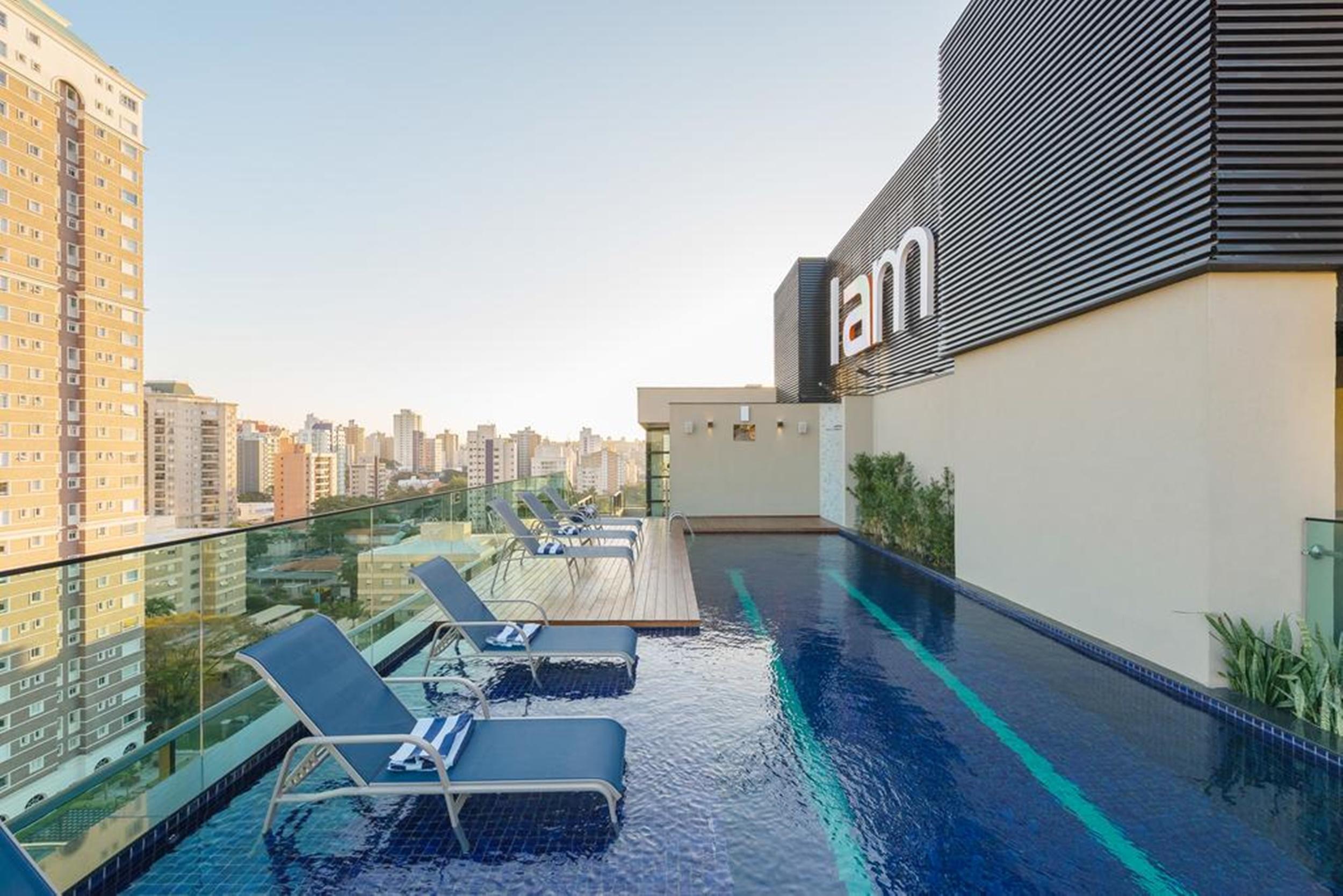 I Am Design Hotel Campinas By Hotelaria Brasil Exteriör bild